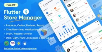Flutter Store Manager – App For Vendors WordPress & Woocommerce 1.6.0