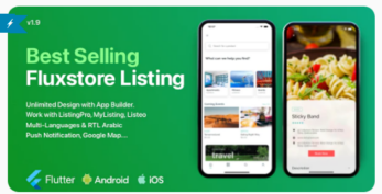 FluxStore Listing v3.3.0 The Best Directory WooCommerce app by Flutter