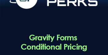 Gravity Perks – Gravity Forms Conditional Pricing