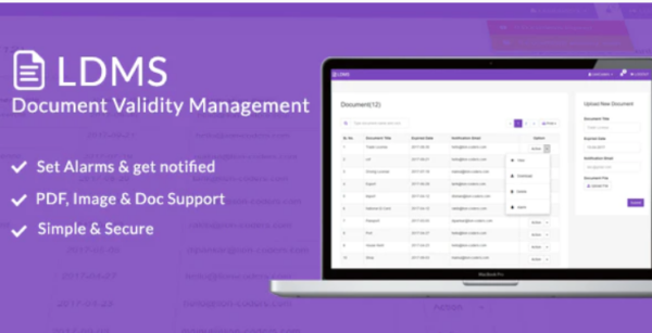 LDMS v1.3 – Document Validity Manager