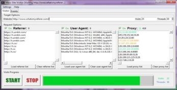 Mass Site Visitor a traffic bot v.1.2