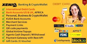 MeetsLite Ewallet Banking & Crypto with P2P Exchange, Debit Cards, Payment gateway v.2.8