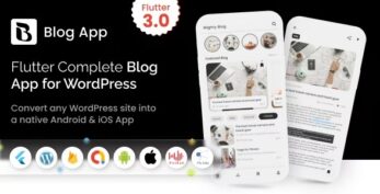 MightyBlogger v5.0 – Flutter multi-purpose blogger app with wordpress