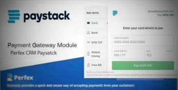 Paystack Payment Gateway for Perfex CRM v1.0.0b