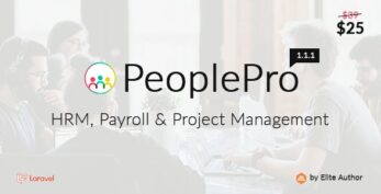 PeoplePro v1.3.0 – HRM, Payroll & Project Management