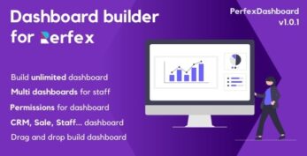 PerfexDashboard – Dashboard builder for PerfexCRM (11 March 2023)