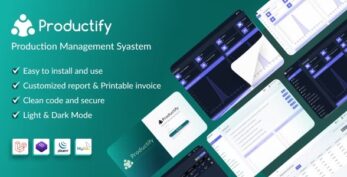 Productify v4.3 – Production Management System