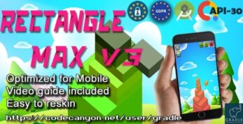 Rectangle Max (Admob + GDPR + Android Studio) (23 June 2024)
