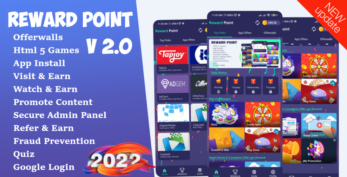 Reward Point – Html Games + Offerwall v2.0