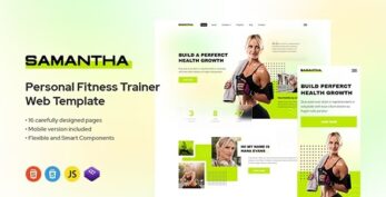 Samantha v1.1.0 – Fitness WordPress Theme