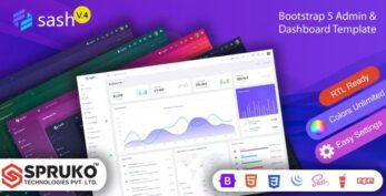 Sash Nulled v6 Bootstrap 5 Admin & Dashboard Template