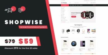 Shopwise v1.41.0 – Laravel Ecommerce Multilingual System