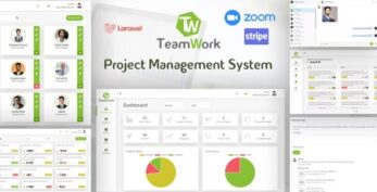 TeamWork Laravel v1.1.1 – Project Management System