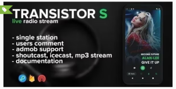 Transistor S v1.2.4 – live radio (android)