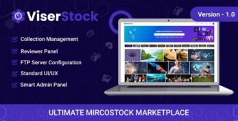 ViserStock v2.1 – Ultimate Microstock Marketplace