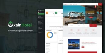 Xain v2.5 – Hotel Management System with Website
