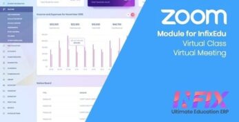 Zoom Live Class v2.0 – InfixEdu Module