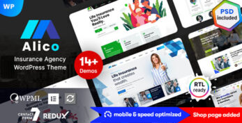 Alico v1.2.0 – Insurance WordPress
