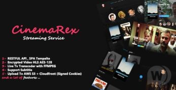 v.1.5.1 CinemaRex Online Movie Theater Script