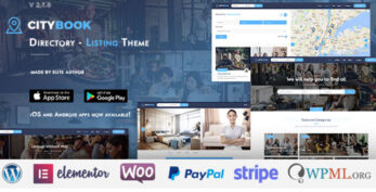 CityBook v2.5.1 – Directory & Listing WordPress Theme