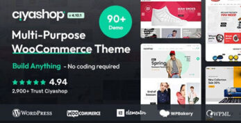 CiyaShop v4.19.1 – Responsive Multi-Purpose WooCommerce WordPress Theme