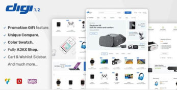 Digi v1.9.1 – Electronics Store WooCommerce Theme