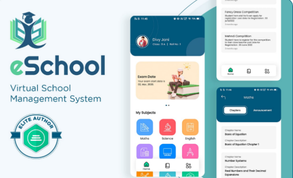 eSchool v2.0.2 – School Management System with Student | Parents | Teacher Flutter App | Laravel Admin