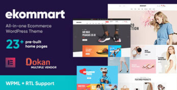 ekommart v4.1.6 – All-in-one eCommerce WordPress Theme