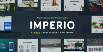 Imperio v2.2 – Business, E-Commerce, Portfolio & Photography WordPress Theme