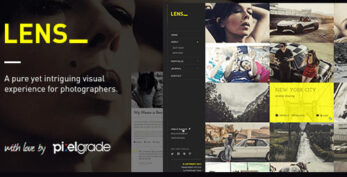 LENS v2.6.3 – An Enjoyable Photography WordPress Theme