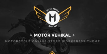 Motor Vehikal v1.8.6 – Motorcycle Online Store WordPress Theme
