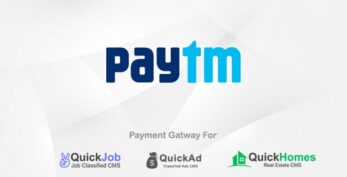 Paytm Payment Plugin For QuickCMS v1.1