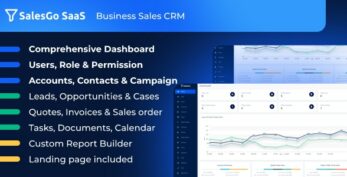 Salesy SaaS v6.1 – Business Sales CRM