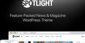 Spotlight v1.7.8 – Feature-Packed News & Magazine WordPress Theme