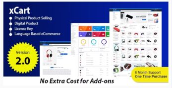 xCart v2.1 – Multi-vendor eCommerce CMS Platform