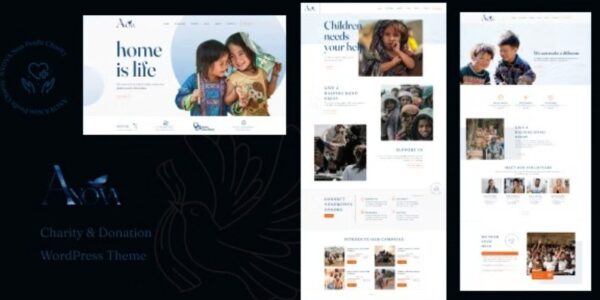 Anova v.1.0.1 Charity & Donation WordPress Theme