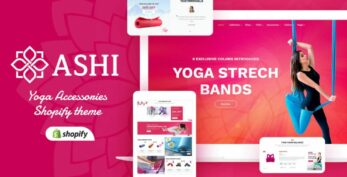 Ashi | Yoga Pilates, Fitness Shopify Theme v1.0
