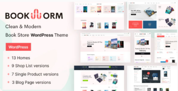 Bookworm v1.2.11 – Bookstore & Bookshop WooCommerce Theme