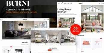 Burni v.1.0.0 – Elegant Furniture Shop For Shopify