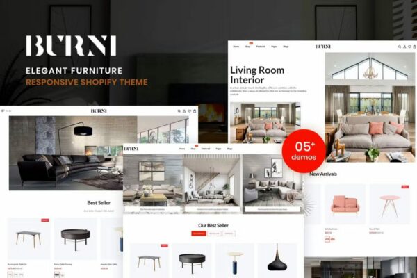 Burni v.1.0.0 – Elegant Furniture Shop For Shopify