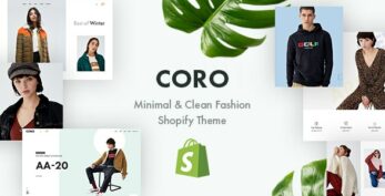 CORO – Minimal & Clean Fashion Shopify Theme v1.0.0