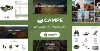 Campe – Camping & Adventure Shopify Theme v.1.0