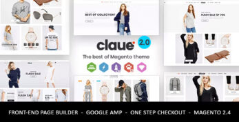 Claue Magento 2 Theme v.1.9.10 [M1, M2]