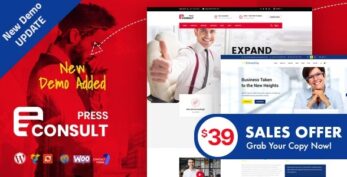 Consult Press v3.0 Finance & Consulting Business WordPress Theme