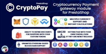 CryptoPay PrestaShop – Cryptocurrency payment module for PrestaShop 9 March 2022