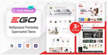 Ego v1.0.0 – Elementor Multipurpose Prestashop 1.7 Theme Download