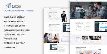 Enzio v1.2.0 – Responsive Business WordPress Theme