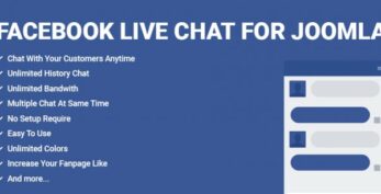 Facebook Live Chat for Joomla v1.0.1