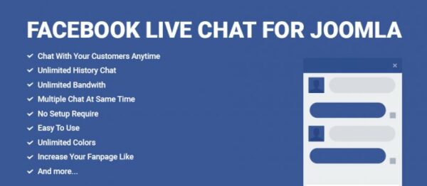 Facebook Live Chat for Joomla v1.0.1