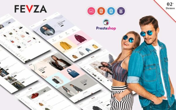 Fevza – Responsive PrestaShop Template PrestaShop Theme #